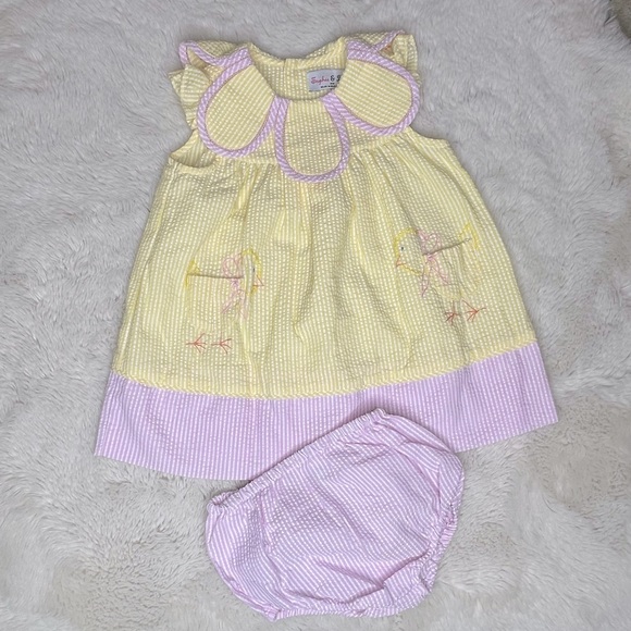 Sophie & Lucas Girls Cheeky Cherries Dress main image 0